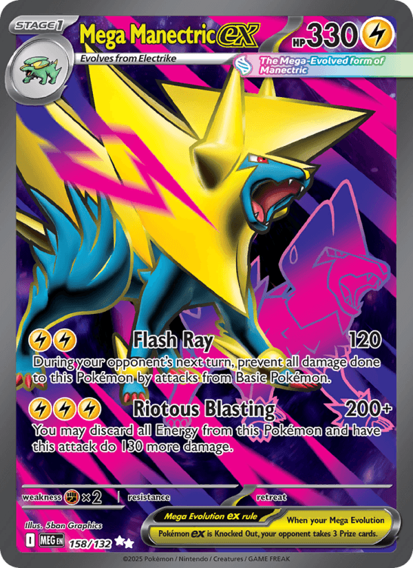 Mega Manectric ex Tynamo