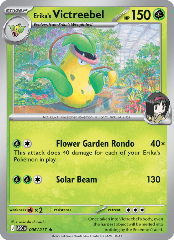 Victreebel da Érica
