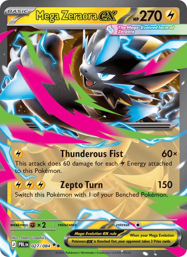 Mega Zeraora ex Magnemite