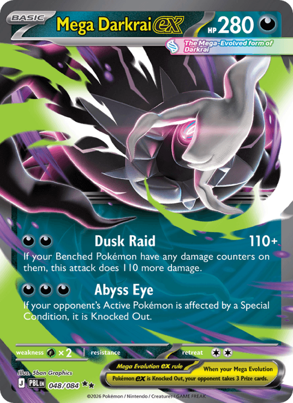 Mega Darkrai ex Latias ex