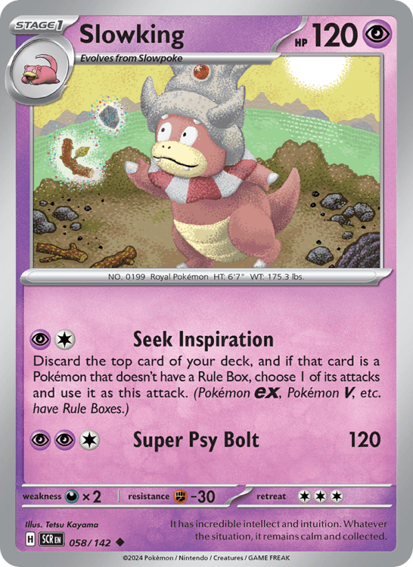 Slowking Seek Inspiration