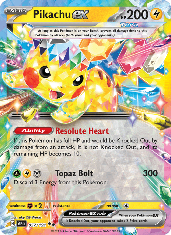 Pikachu ex Terapagos ex
