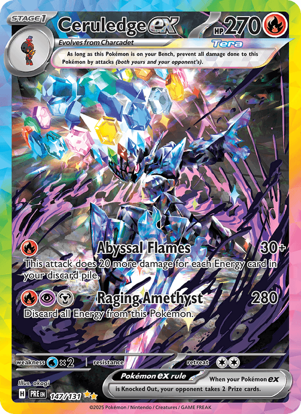 Ceruledge ex Meowth ex