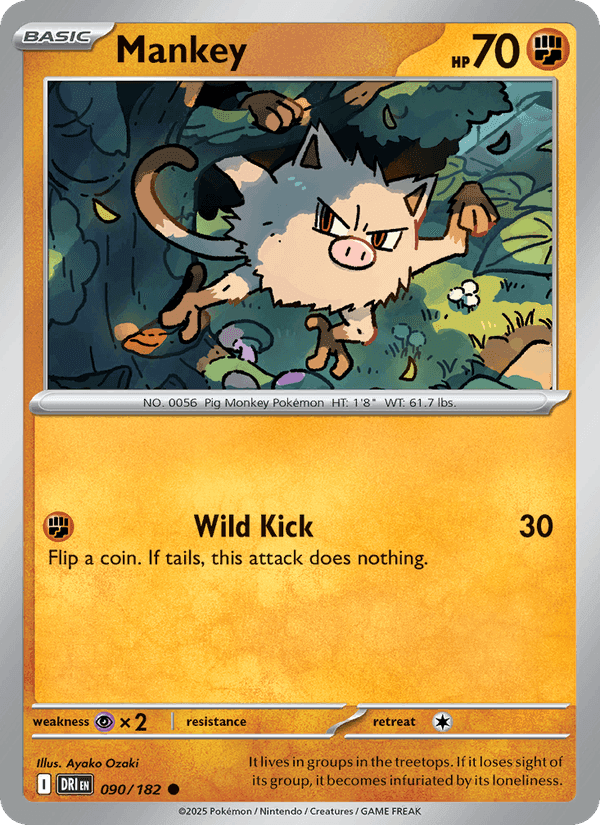 Mankey Dunsparce