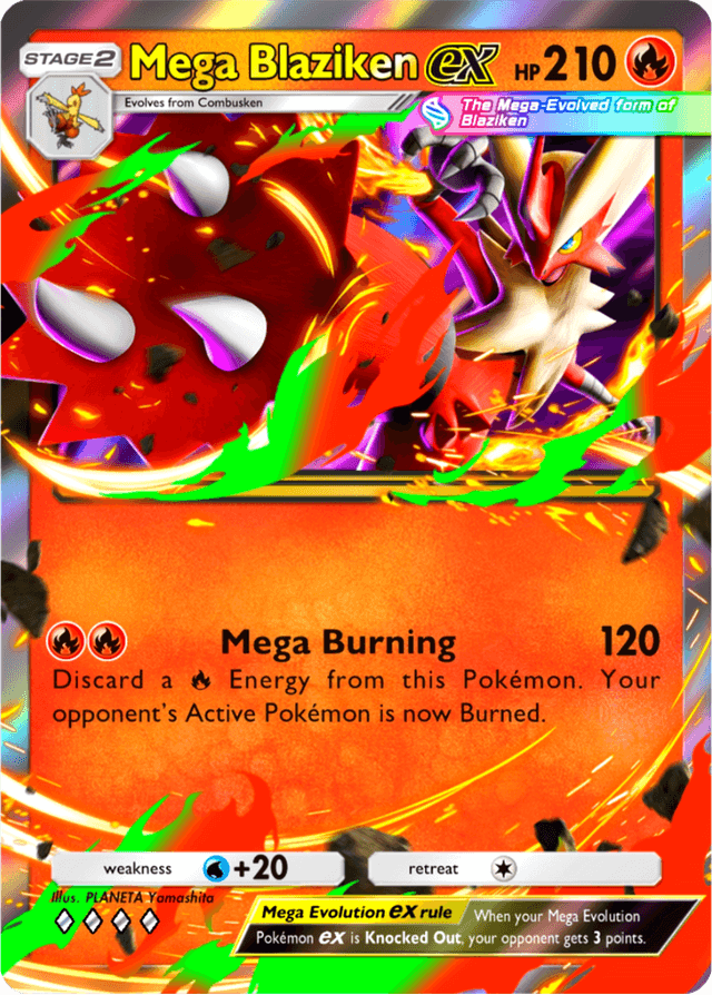 Mega Blaziken ex Greninja