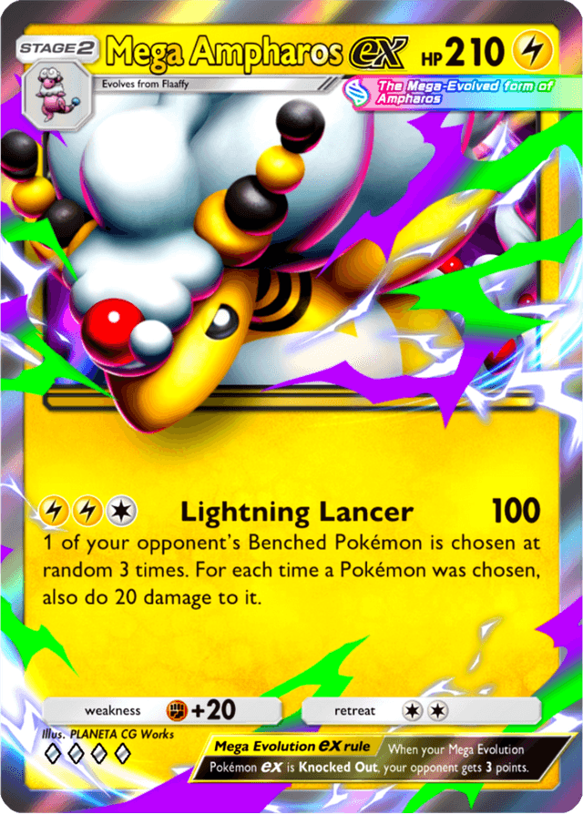 Mega Ampharos ex Greninja