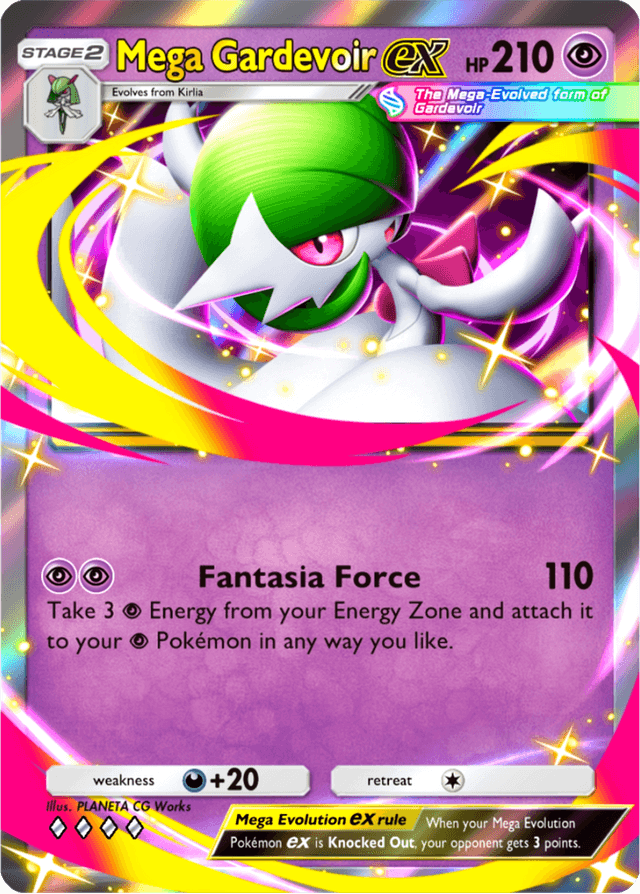 Mega Gardevoir ex Mega Diancie ex