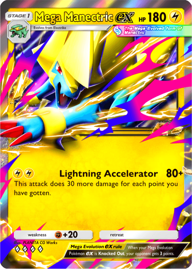 Mega Manectric ex Heliolisk