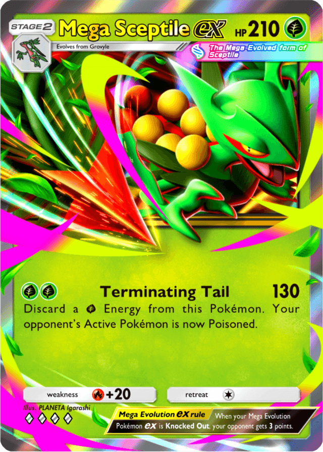 Mega Sceptile ex Greninja