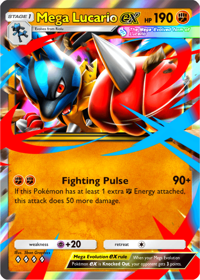 Mega Lucario ex Lucario