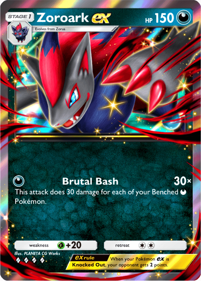 Zoroark ex Mega Absol ex