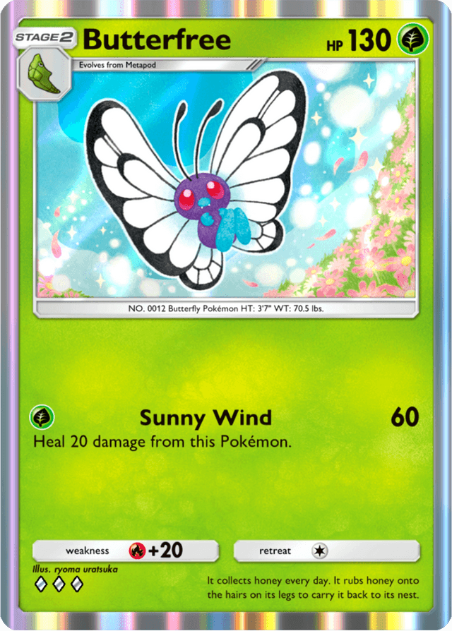 Butterfree Mega Sceptile ex