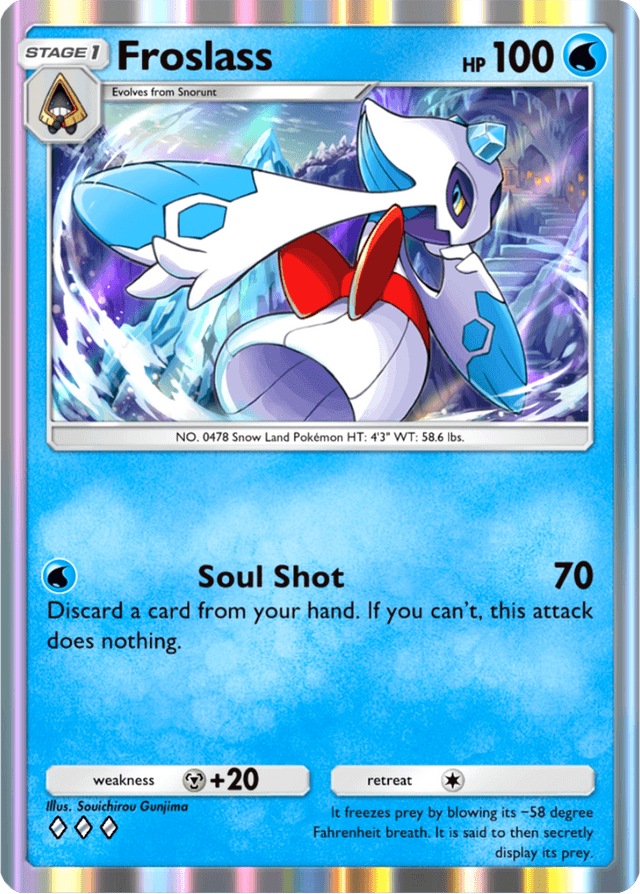 Froslass Hisuian Zoroark ex
